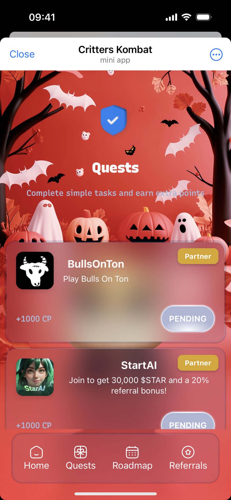 Dapp screenshot