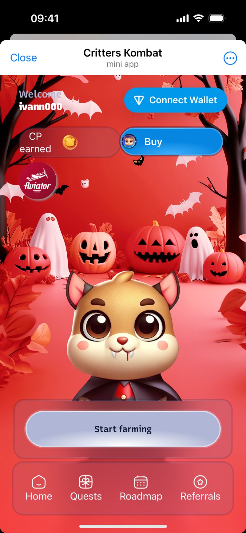 Dapp screenshot