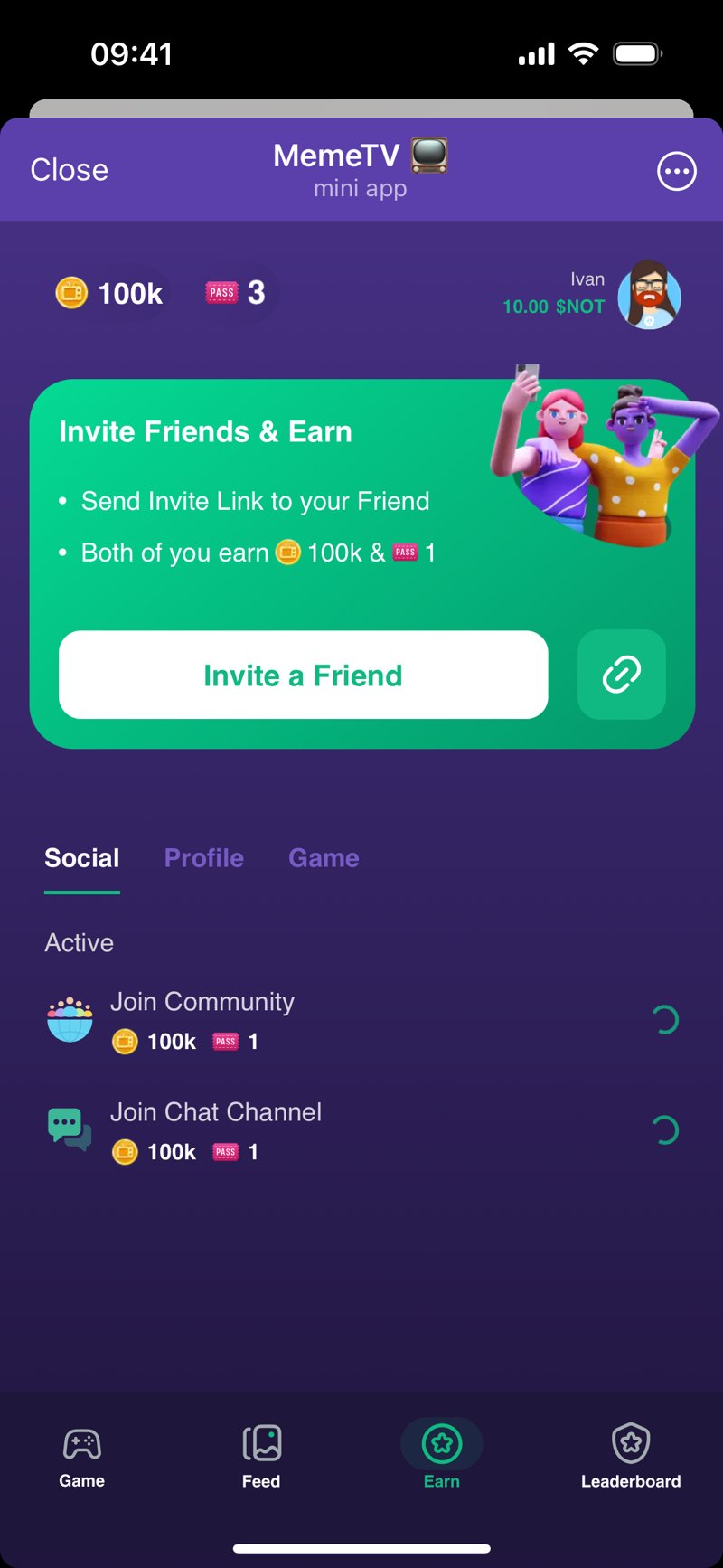 Dapp screenshot