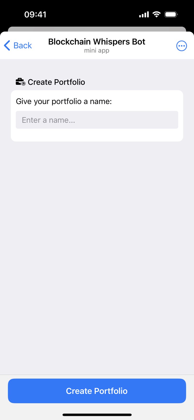 Dapp screenshot