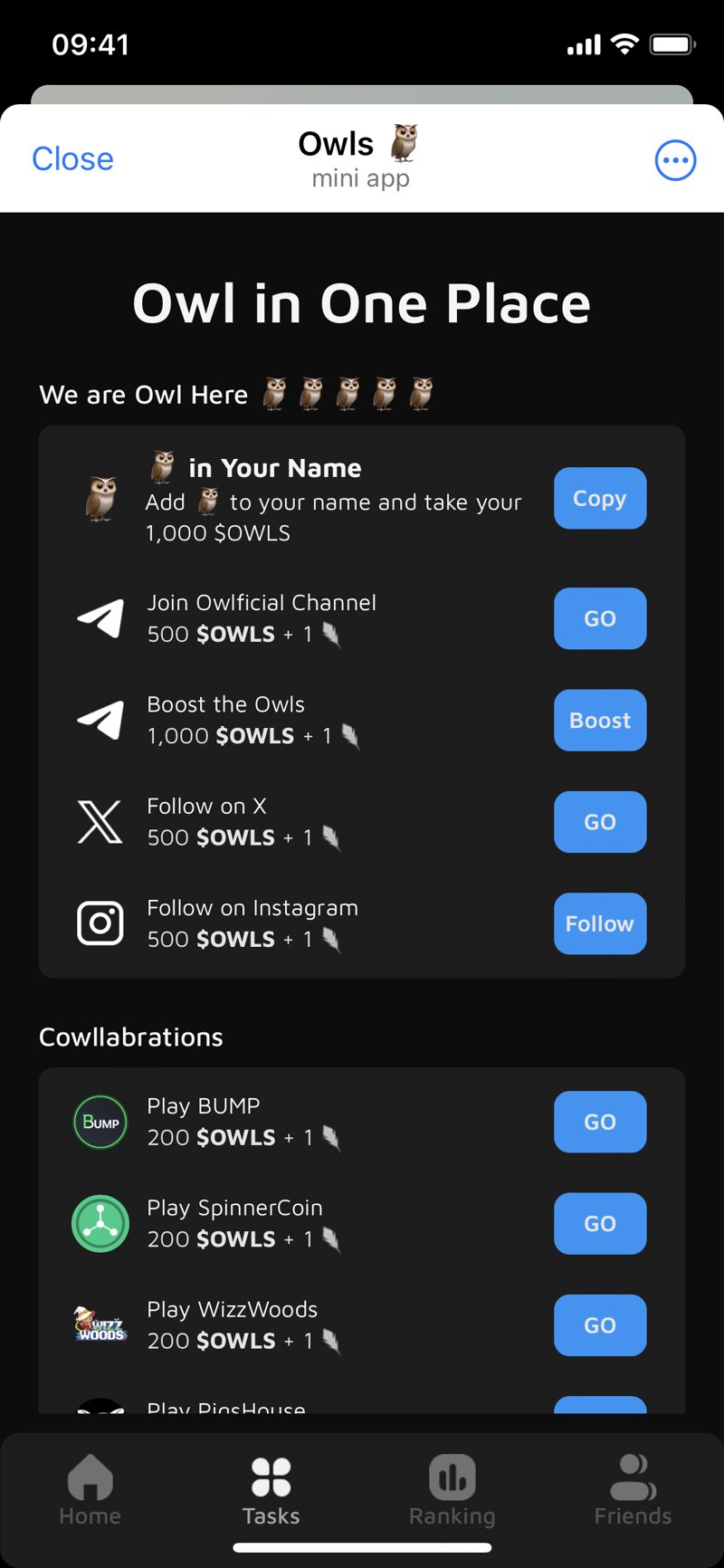 Dapp screenshot