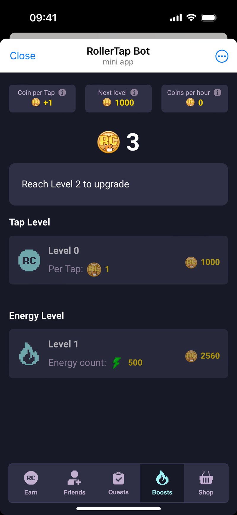 Dapp screenshot