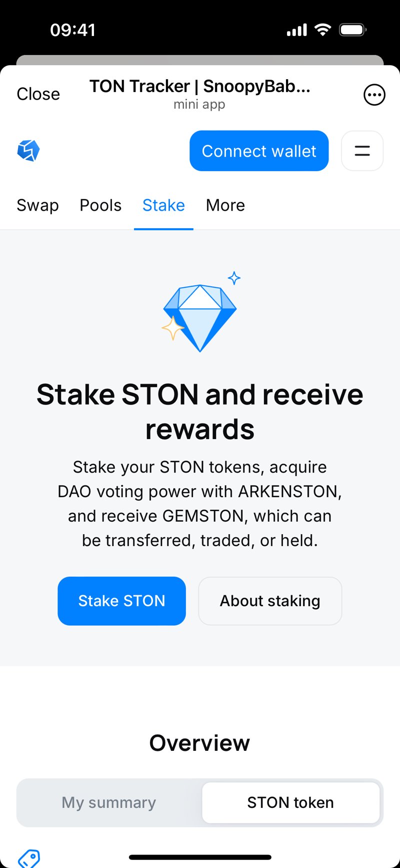 Dapp screenshot