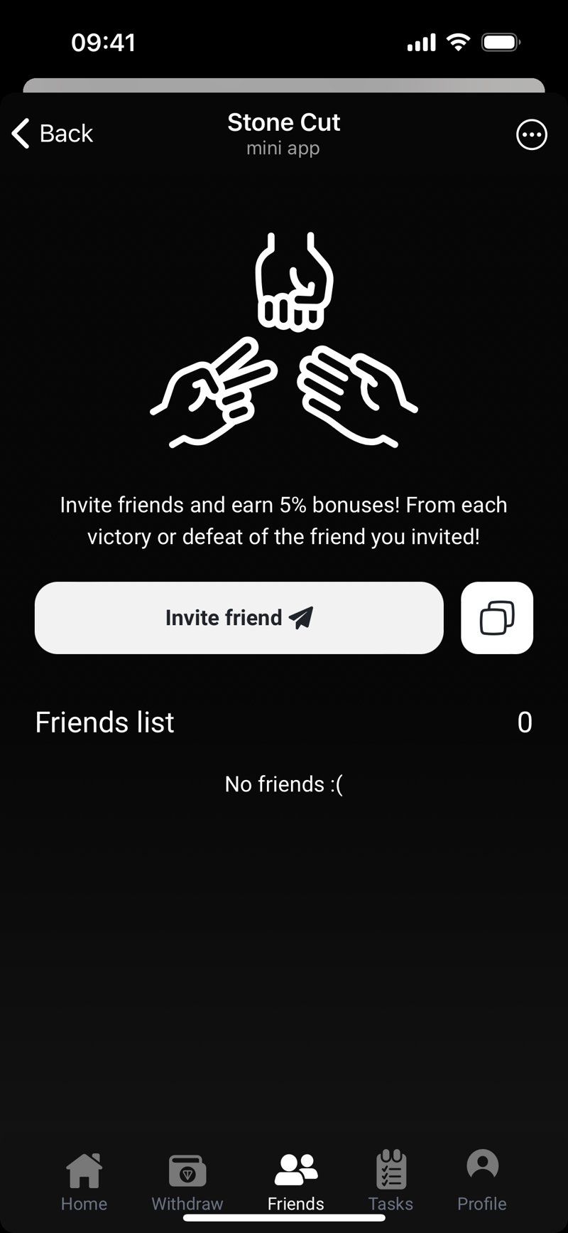 Dapp screenshot