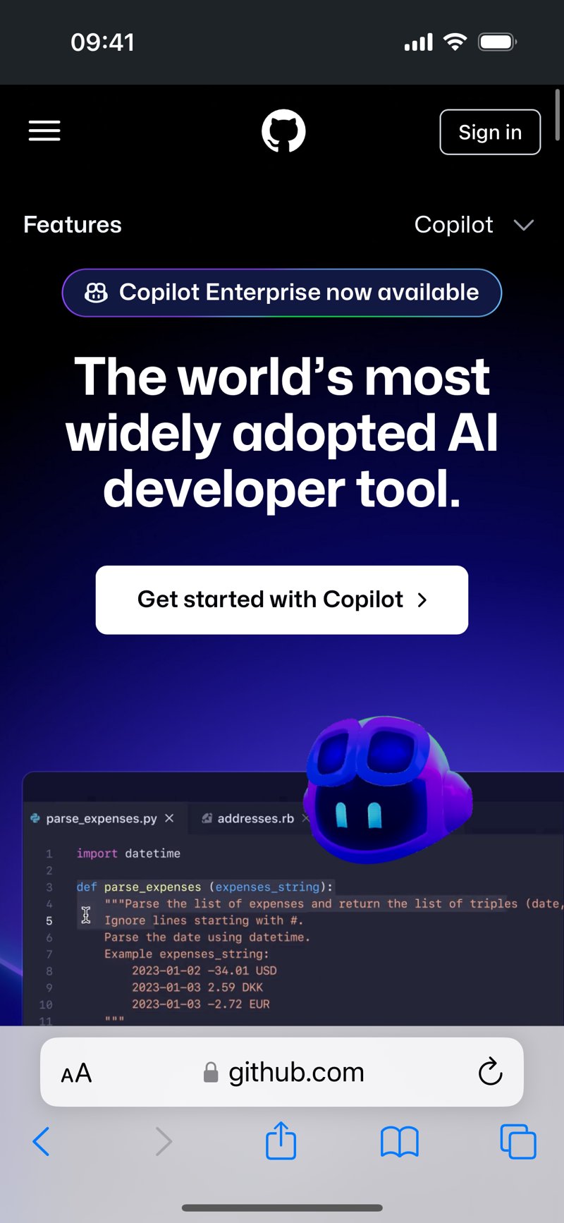 Dapp screenshot