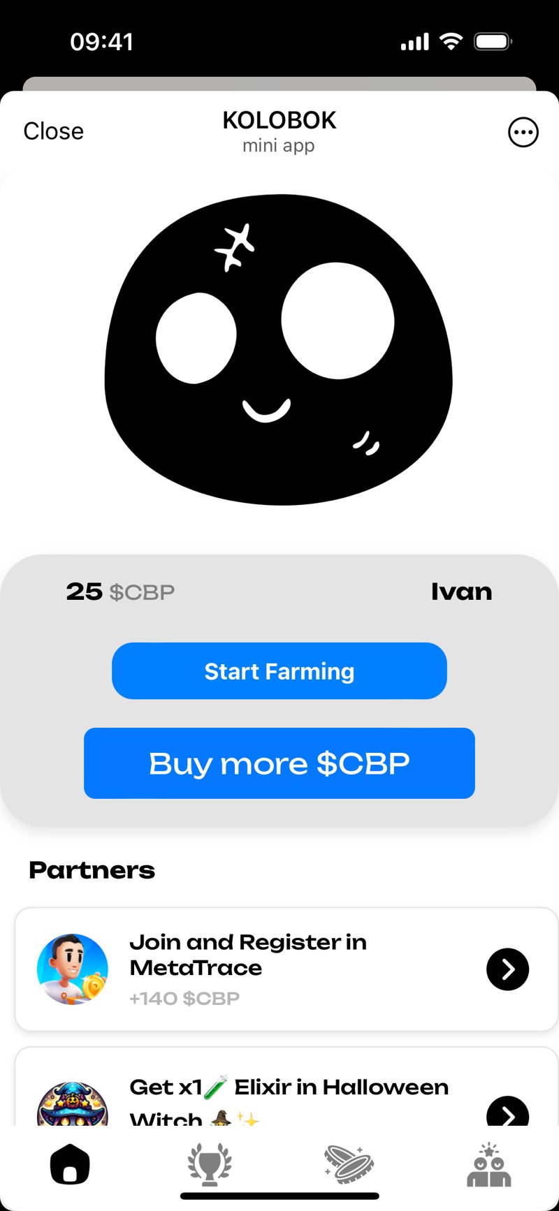 Dapp screenshot