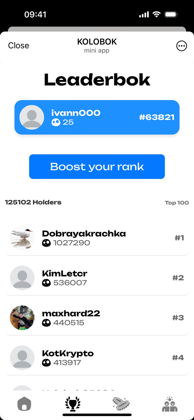 Dapp screenshot