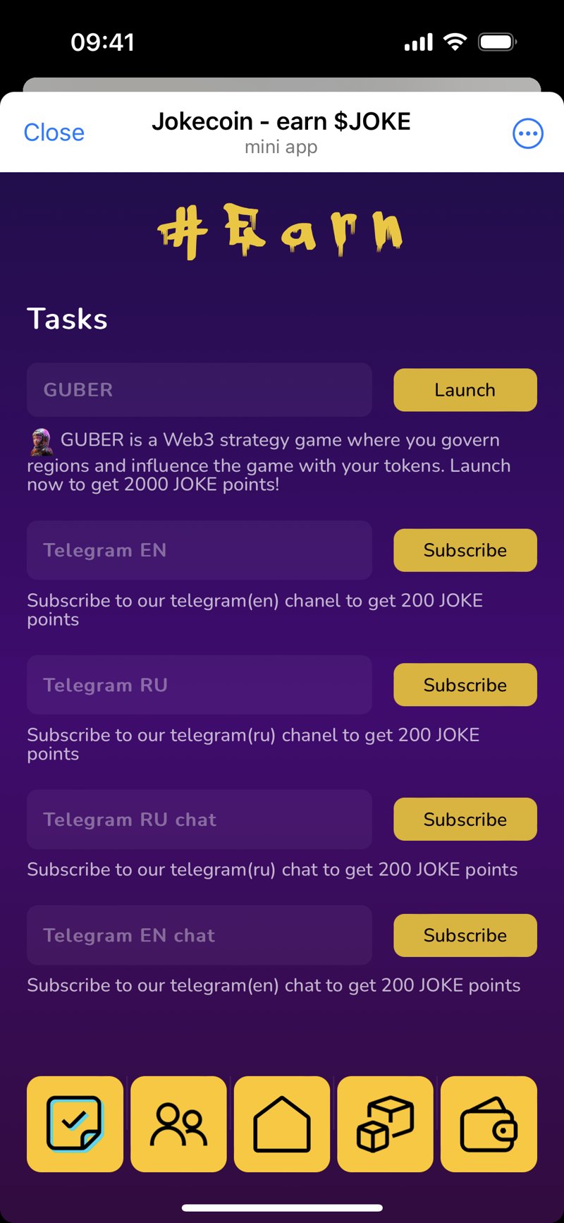 Dapp screenshot