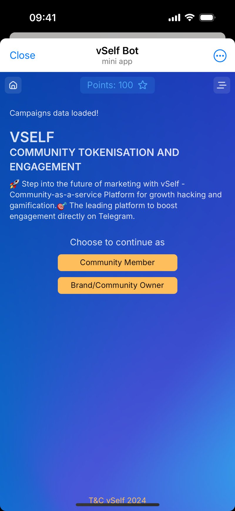 Dapp screenshot
