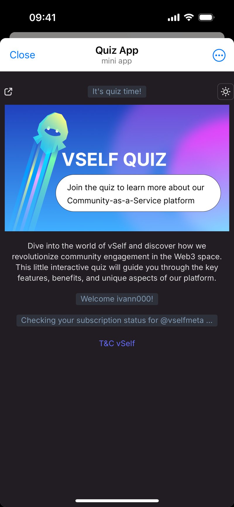 Dapp screenshot
