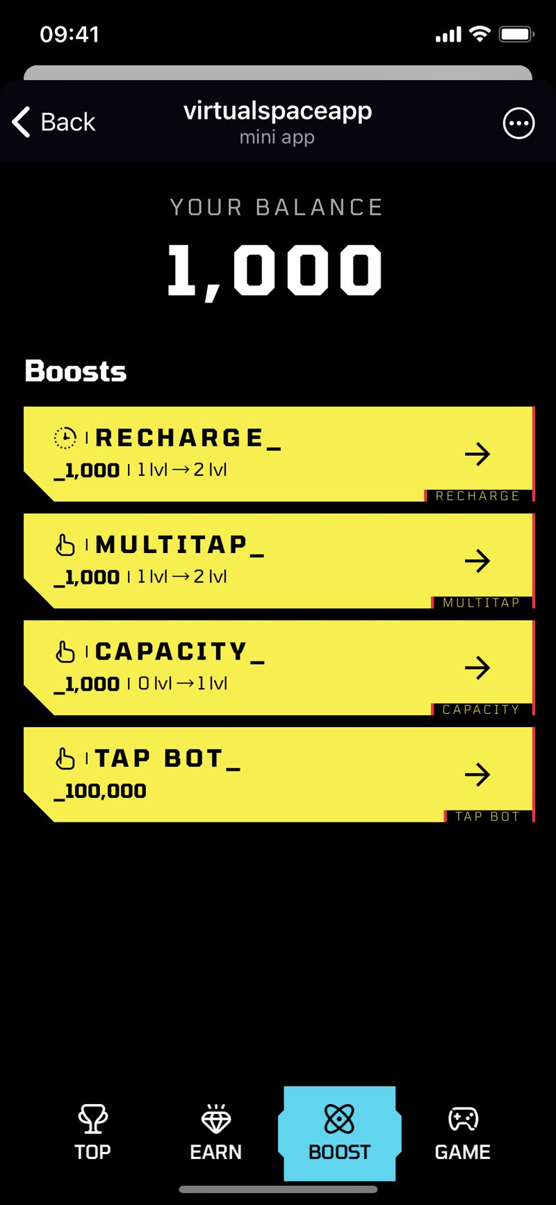 Dapp screenshot