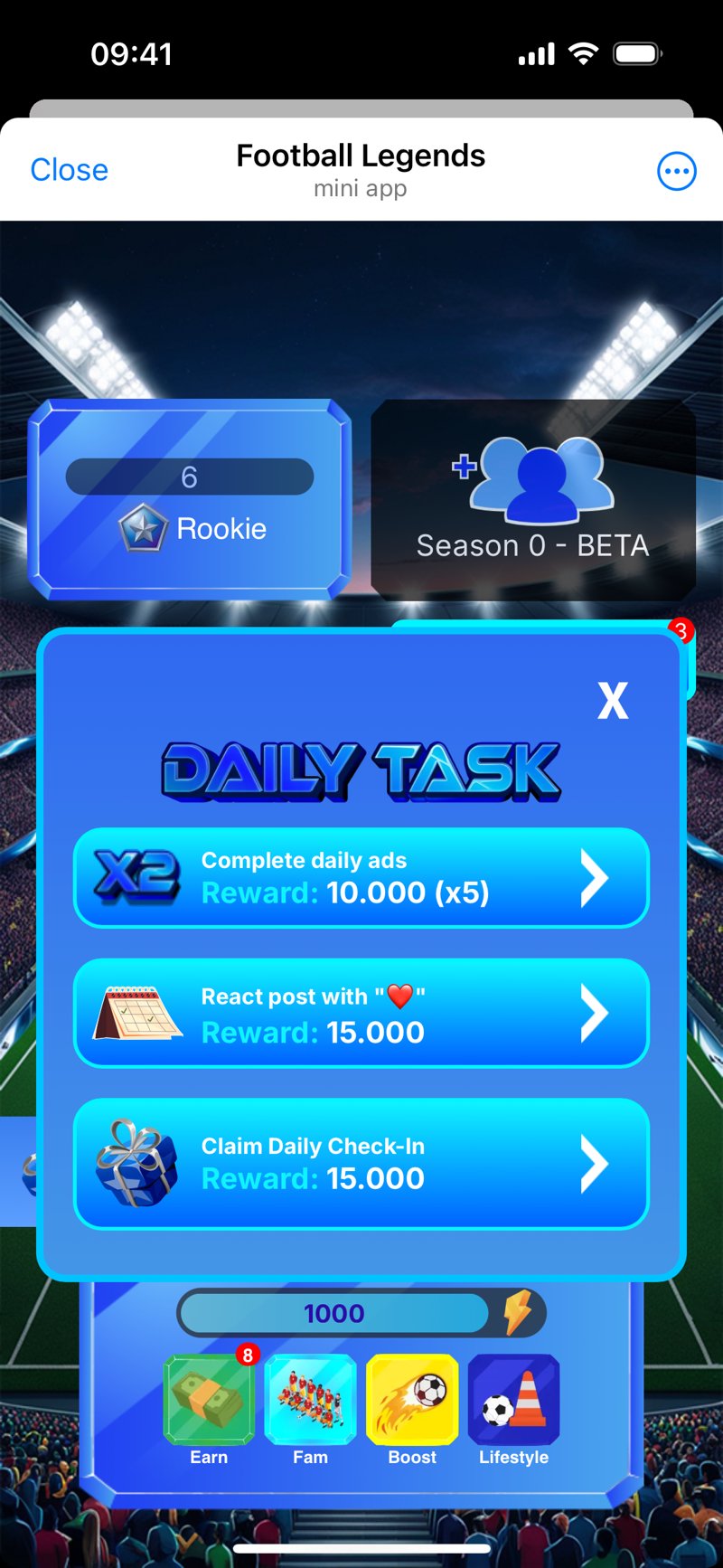 Dapp screenshot
