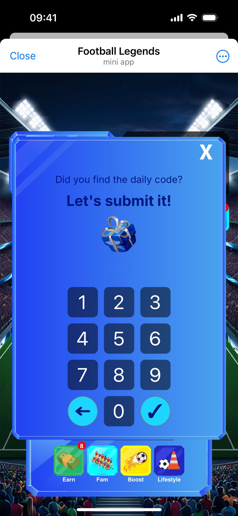 Dapp screenshot