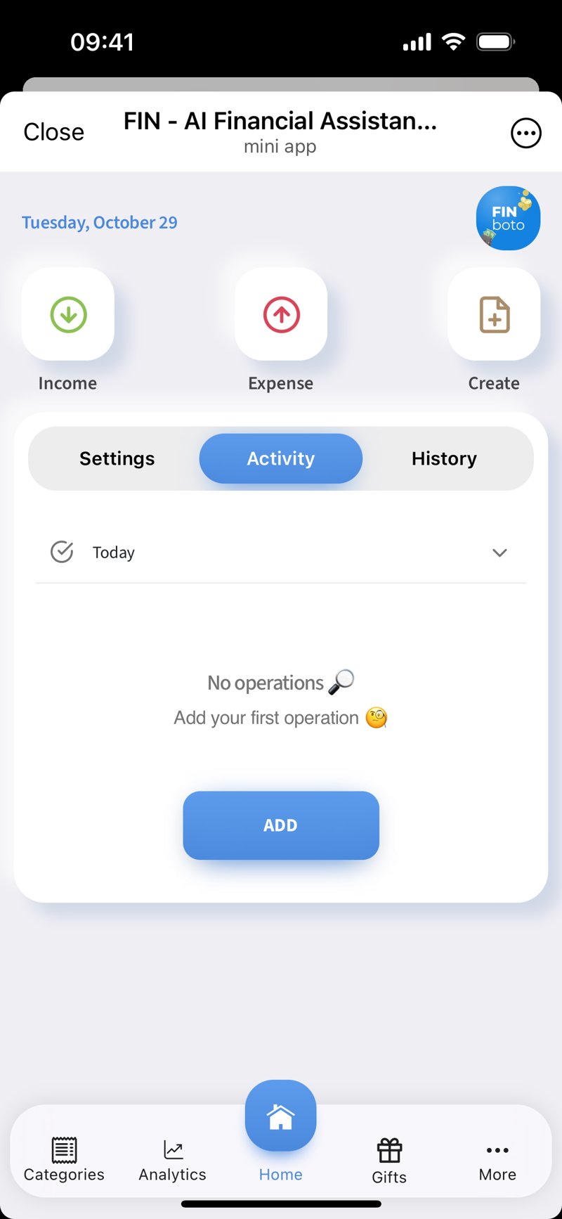 Dapp screenshot