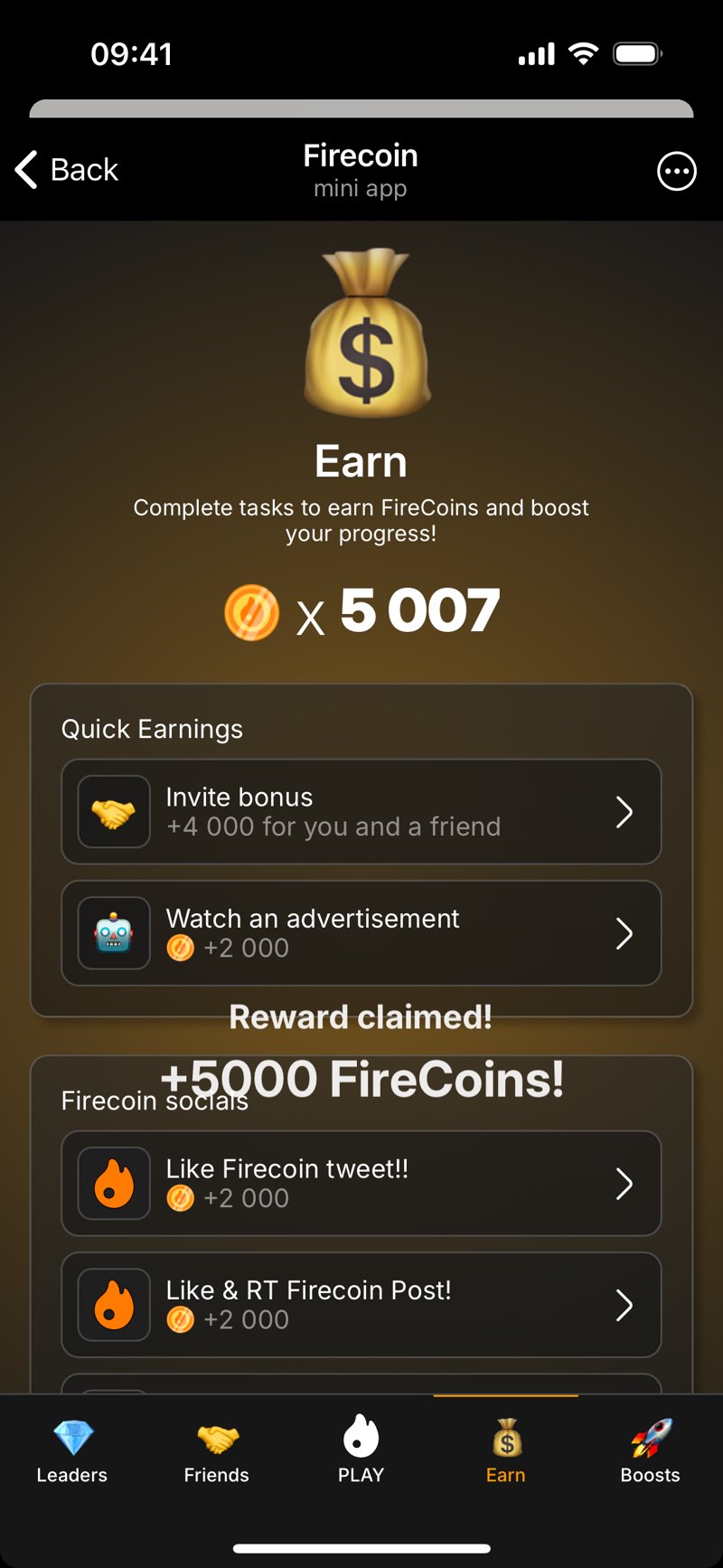 Dapp screenshot