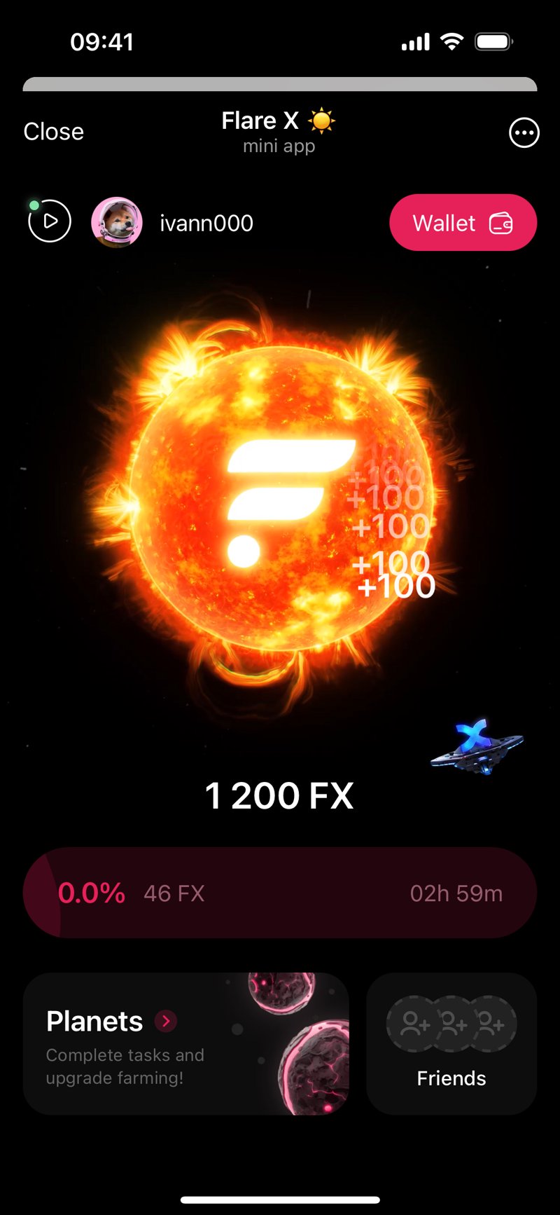 Dapp screenshot
