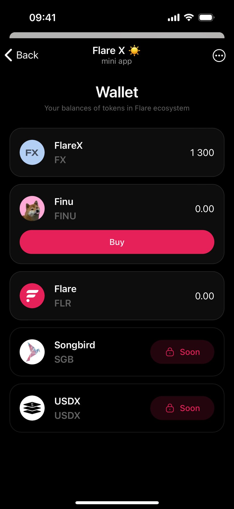 Dapp screenshot