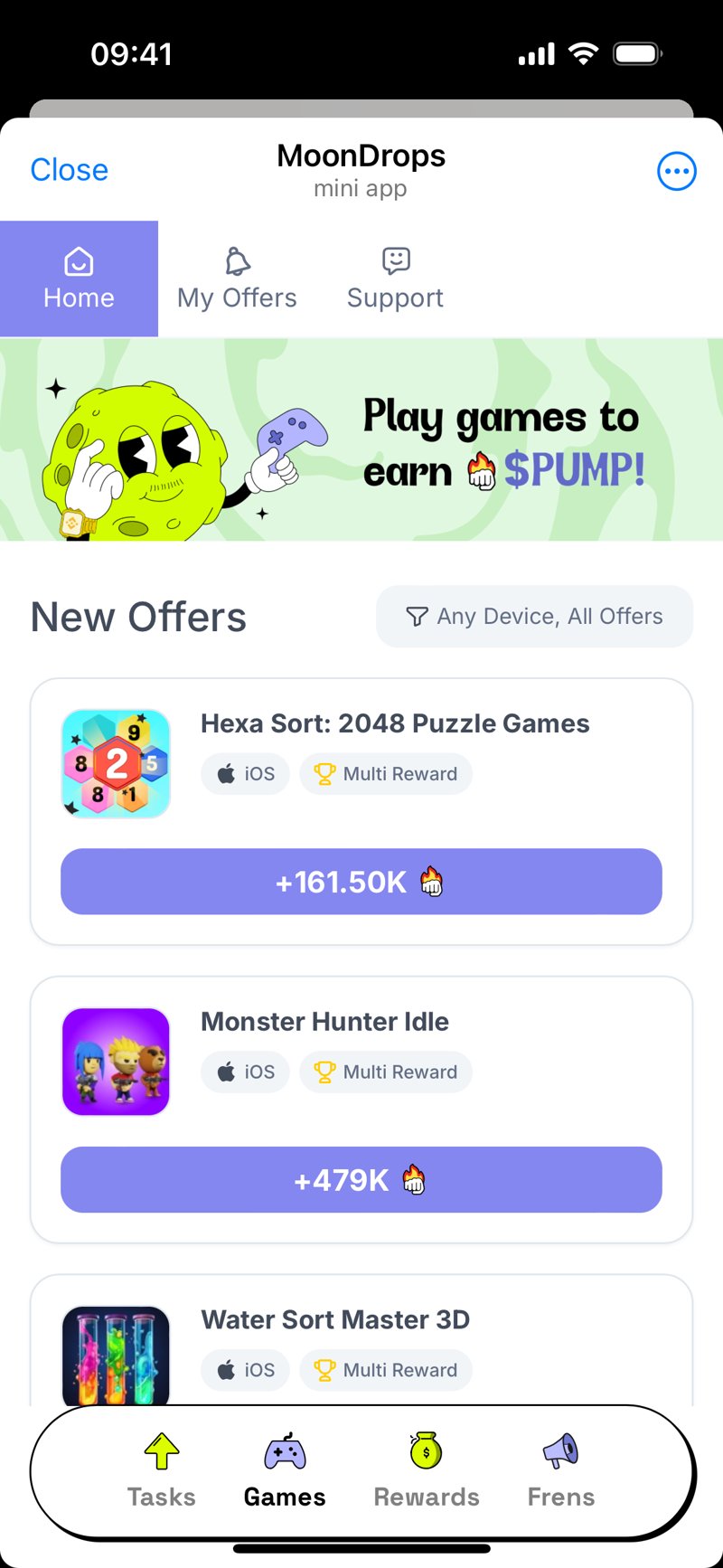 Dapp screenshot