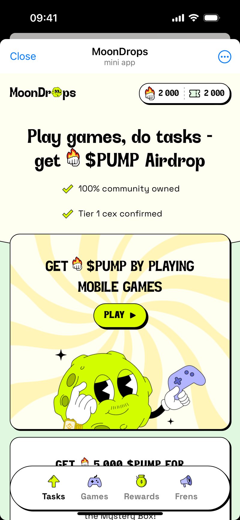 Dapp screenshot