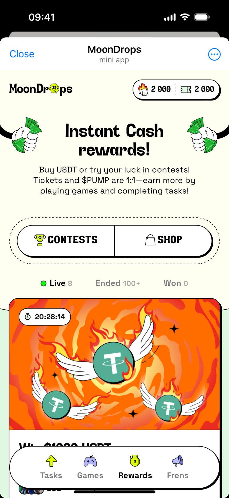 Dapp screenshot
