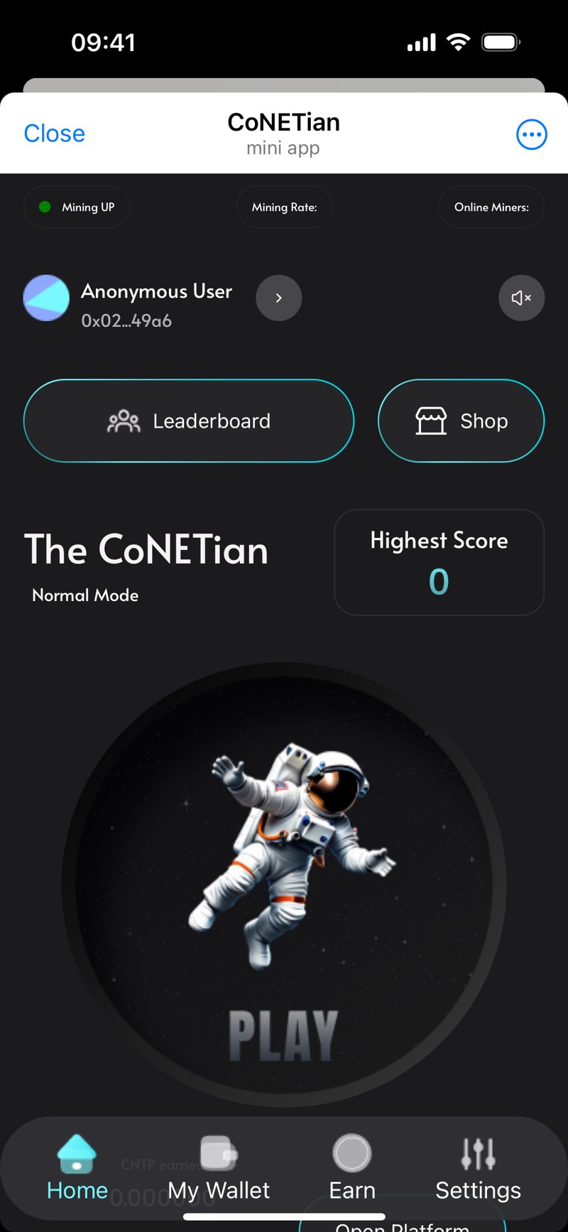 Dapp screenshot