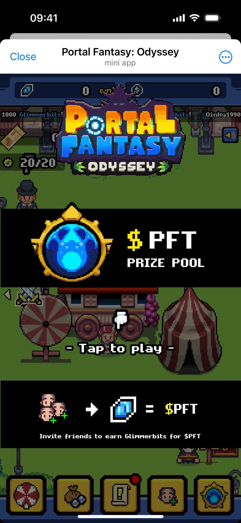 Dapp screenshot