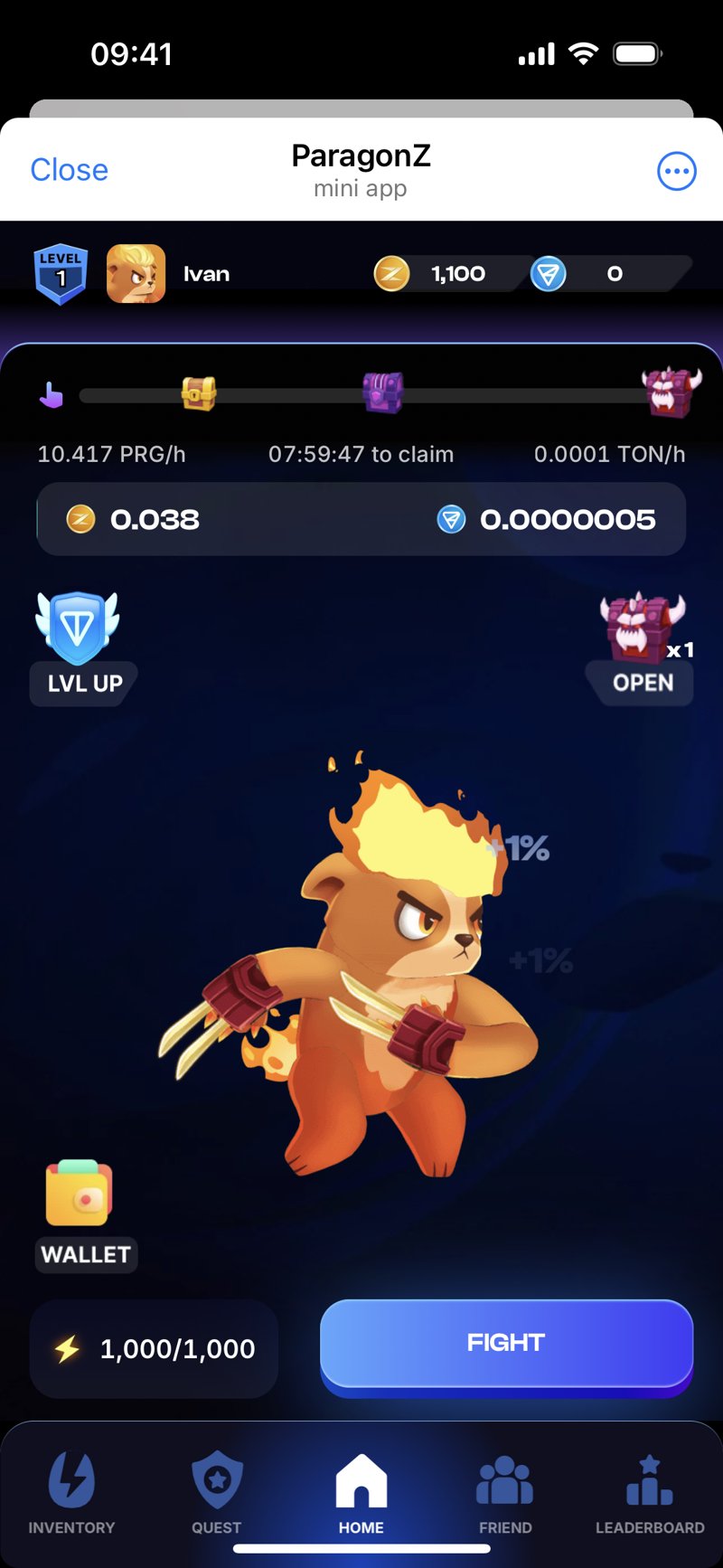 Dapp screenshot