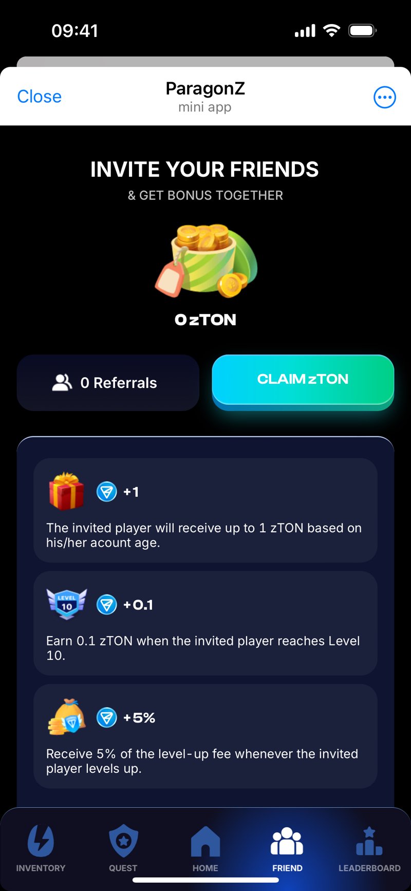 Dapp screenshot