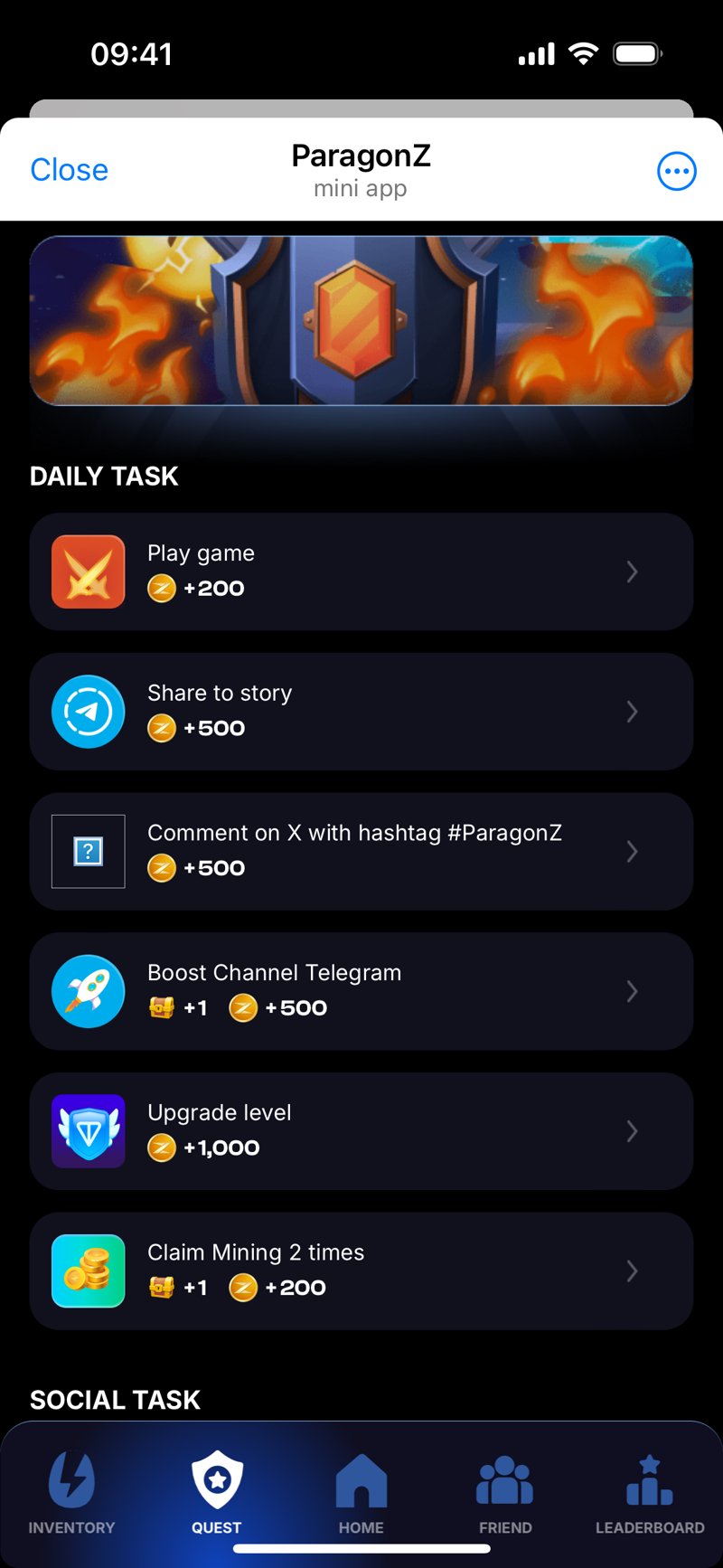 Dapp screenshot