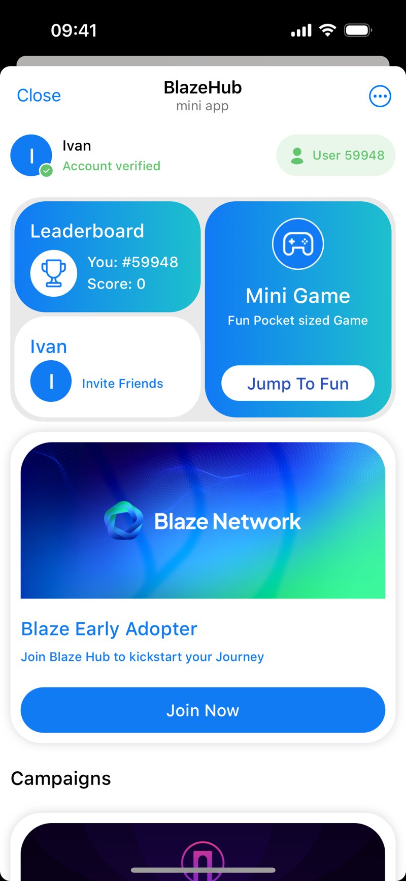Dapp screenshot
