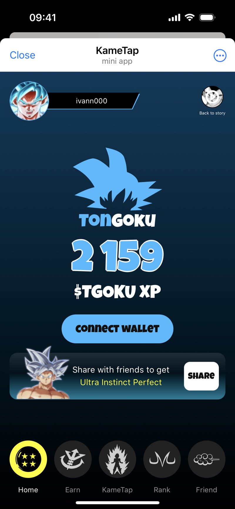 Dapp screenshot