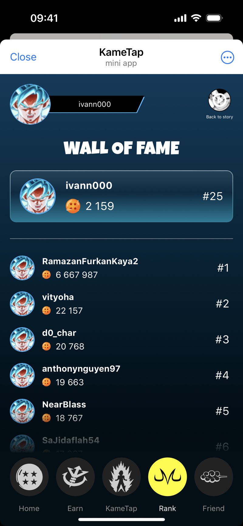 Dapp screenshot