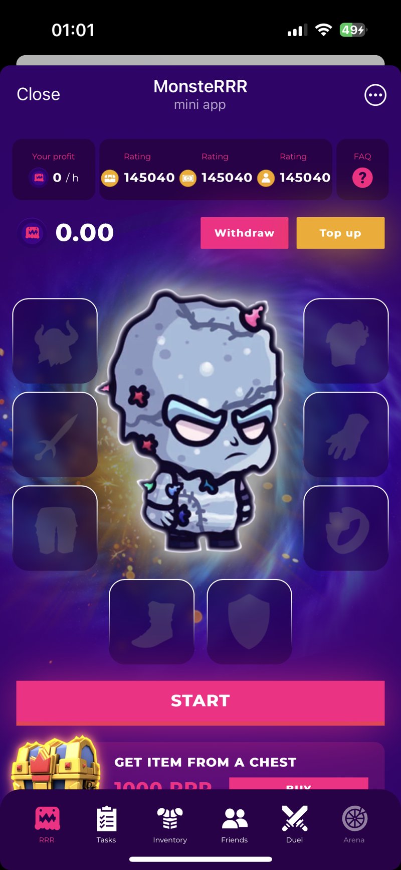 Dapp screenshot