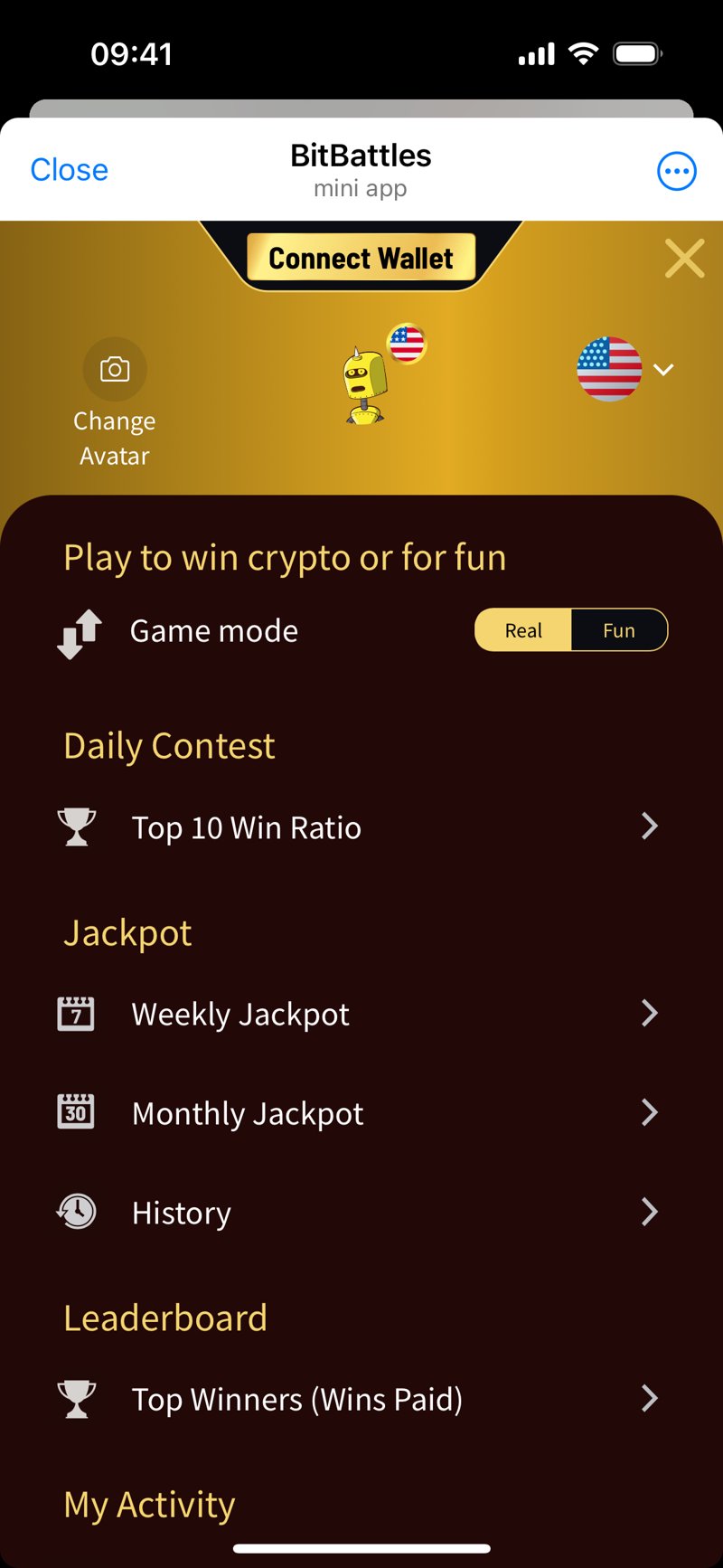 Dapp screenshot