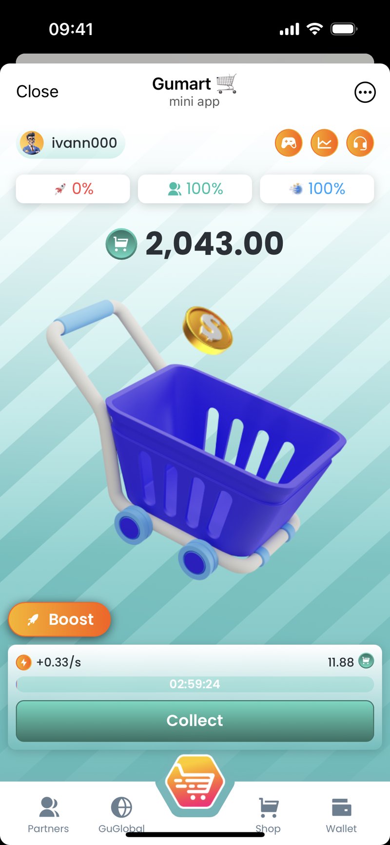 Dapp screenshot