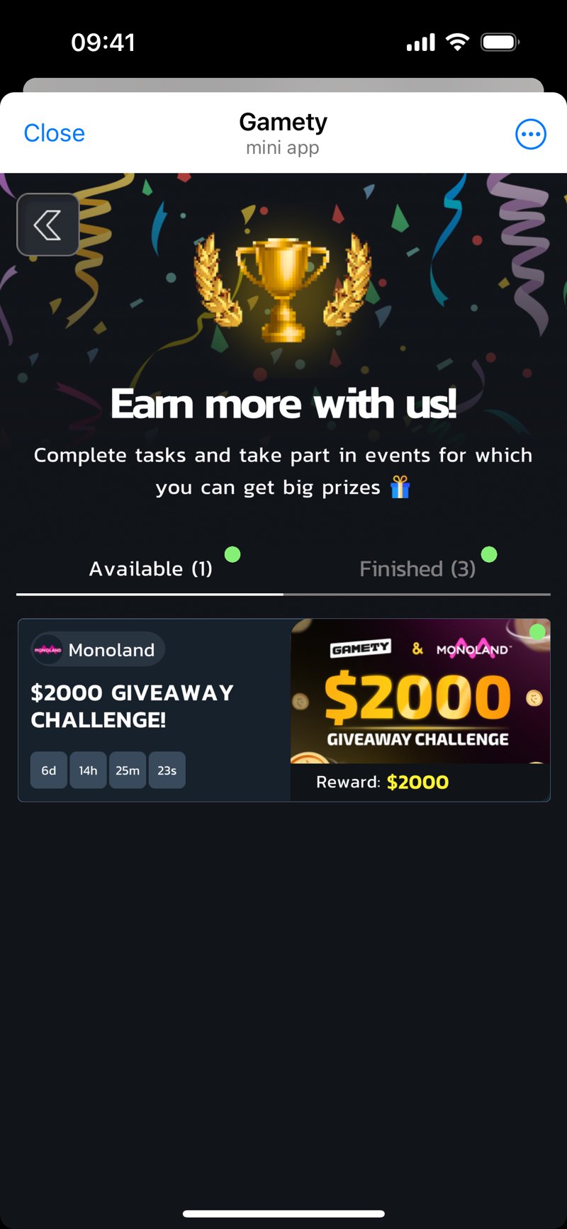 Dapp screenshot