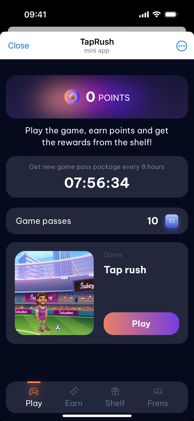 Dapp screenshot