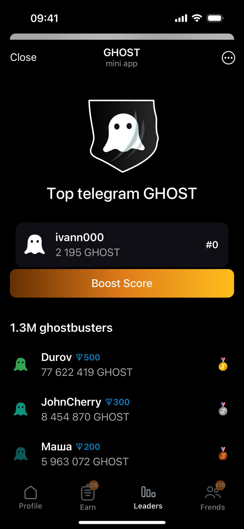 Dapp screenshot