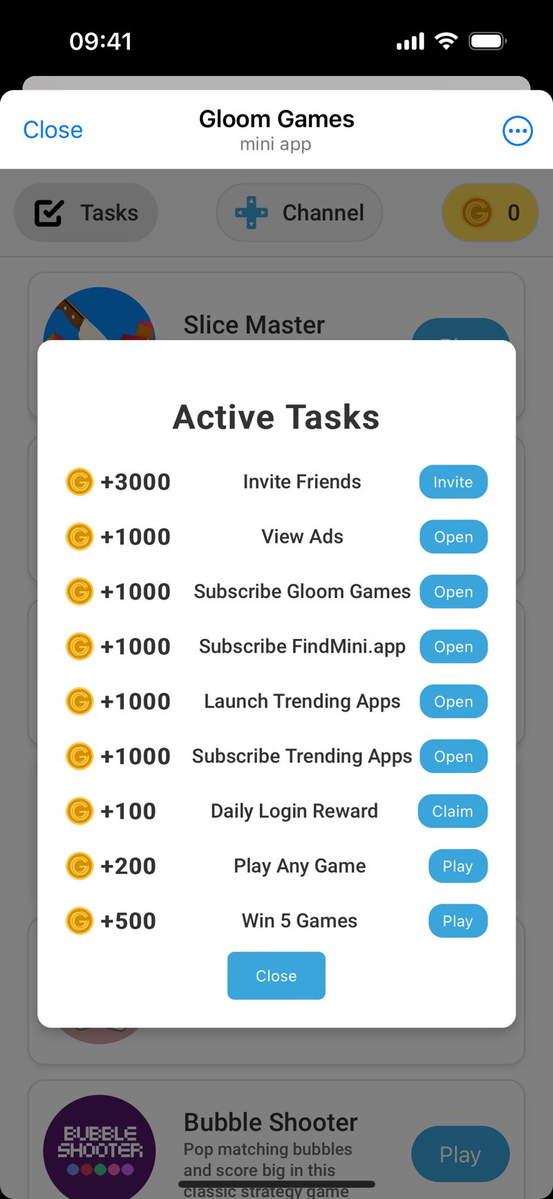 Dapp screenshot