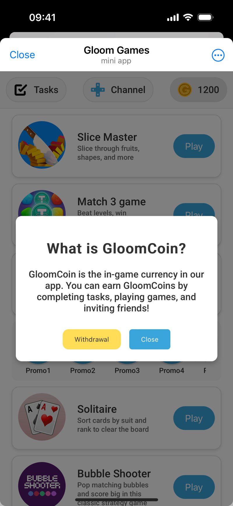 Dapp screenshot