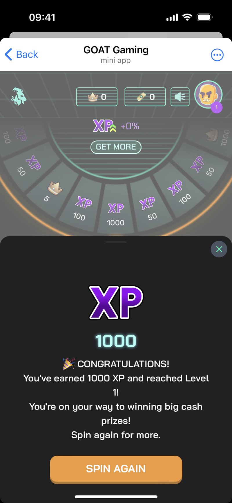 Dapp screenshot