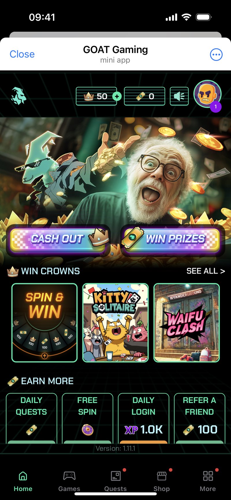 Dapp screenshot