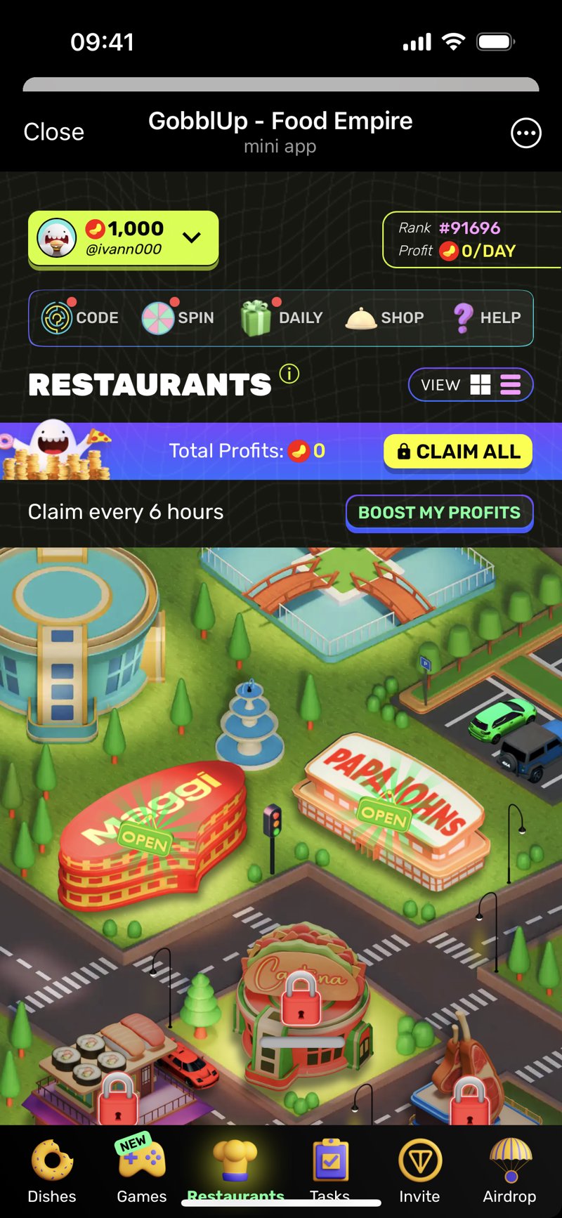 Dapp screenshot