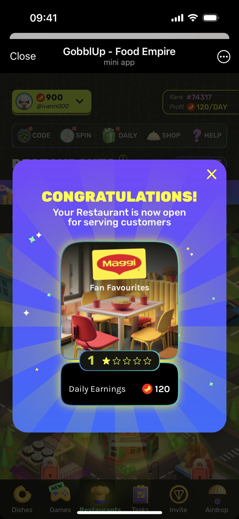 Dapp screenshot
