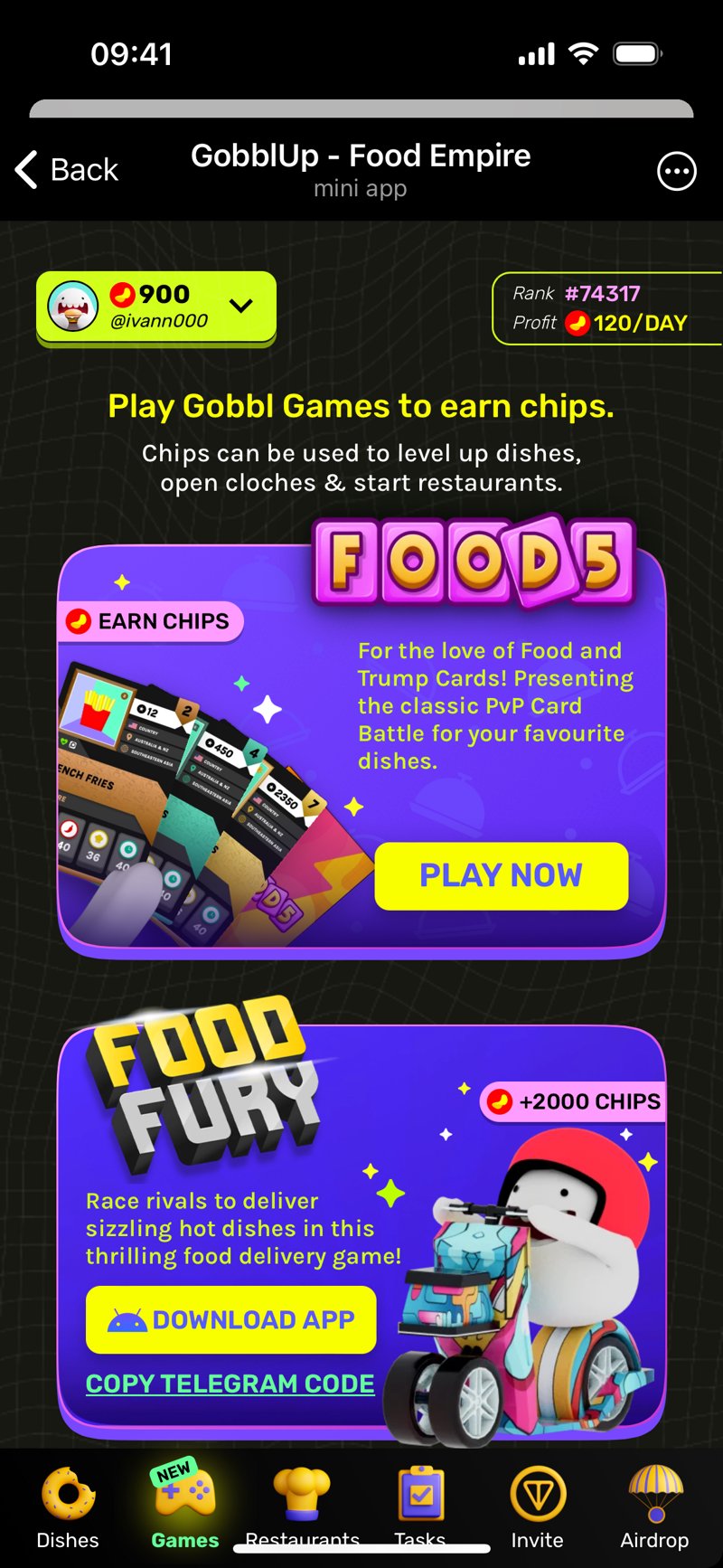Dapp screenshot