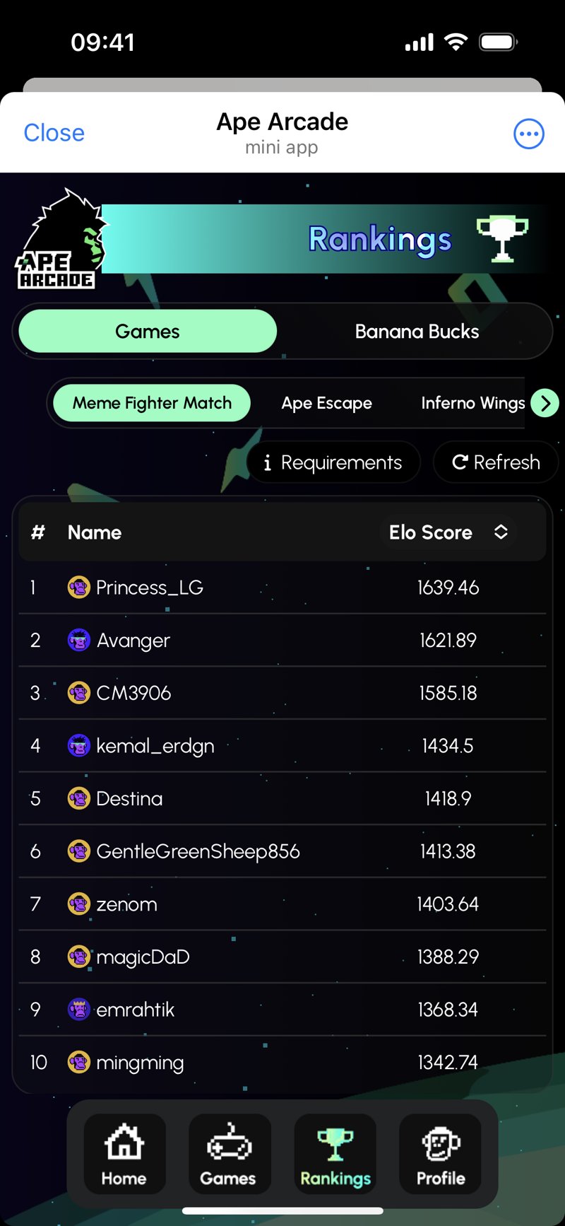 Dapp screenshot