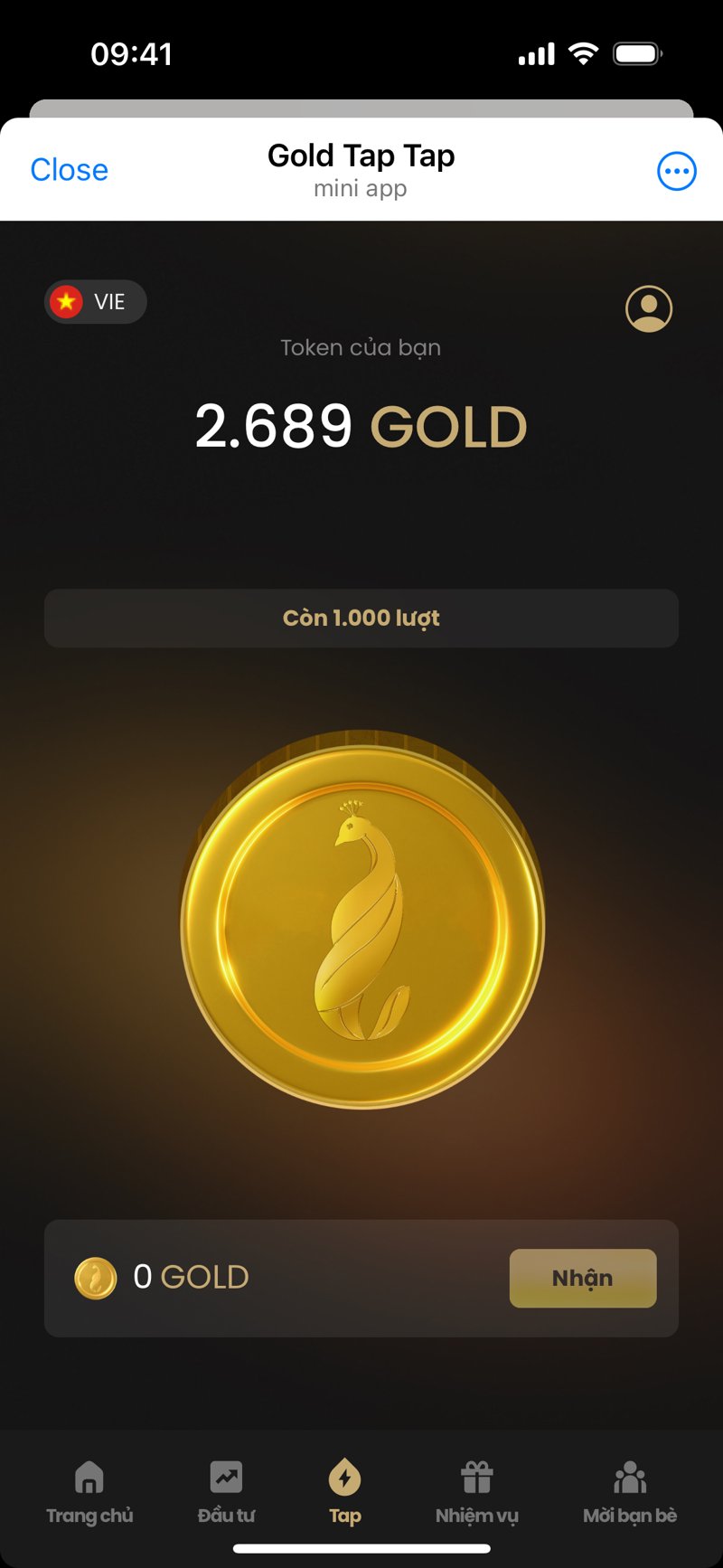 Dapp screenshot