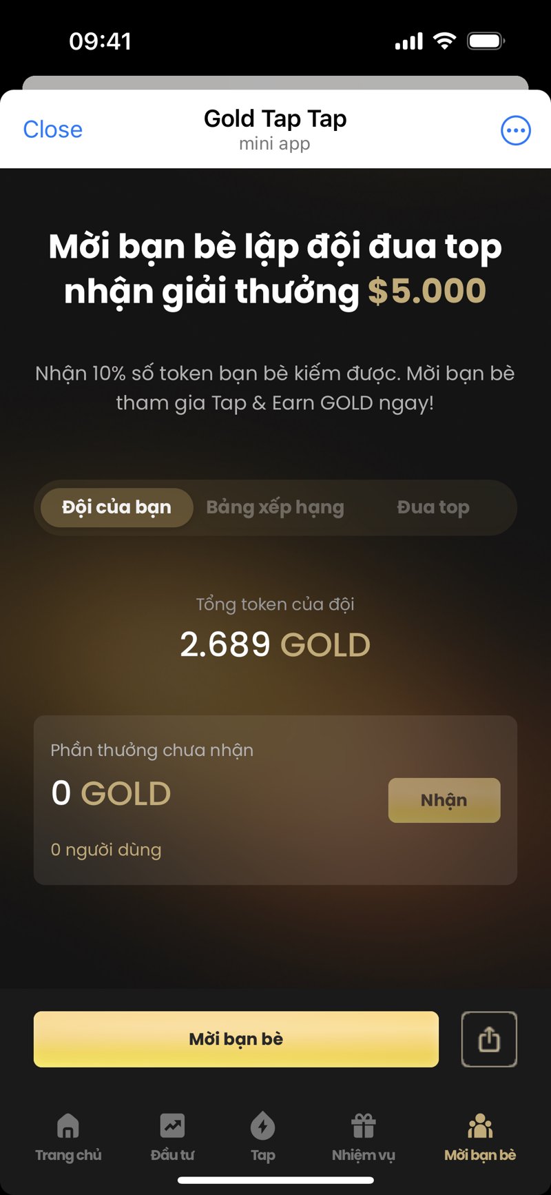 Dapp screenshot