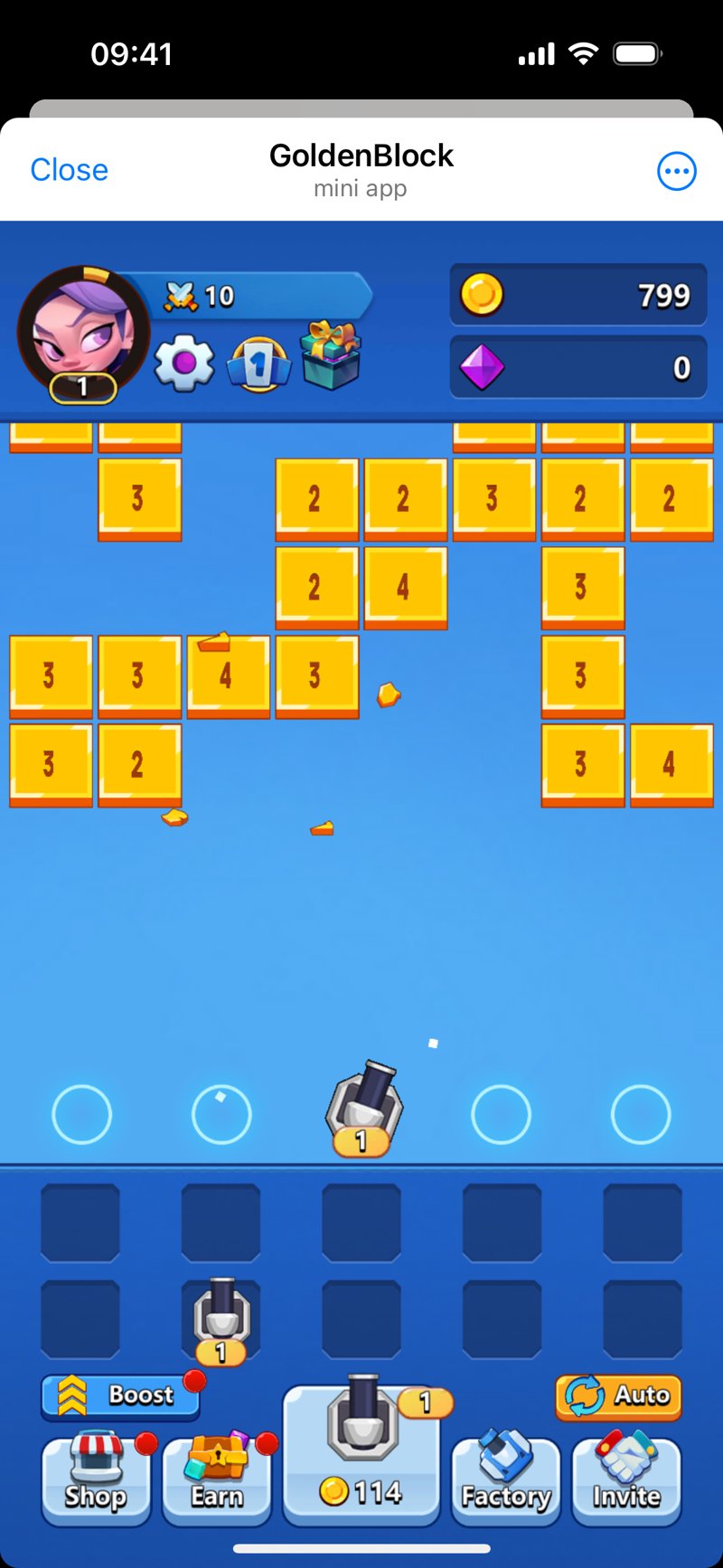 Dapp screenshot