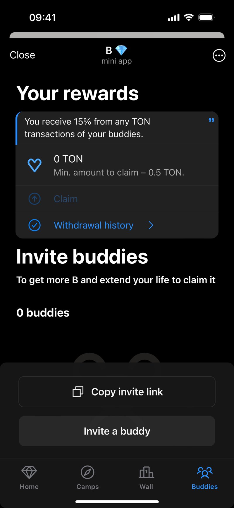 Dapp screenshot